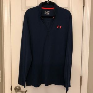 Under Armour men’s 3/4 zip shirt.